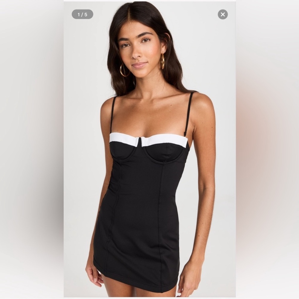 Brand new Staud Maeve swim dress size small